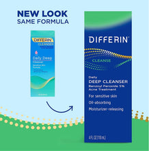 Load image into Gallery viewer, Differin Daily Deep Cleanser 118ml