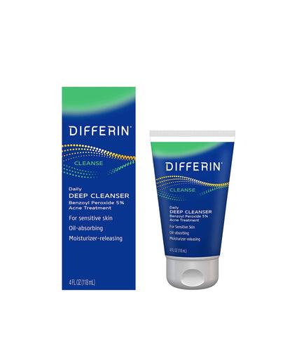 Differin Daily Deep Cleanser 118ml (EXP 11/2024)