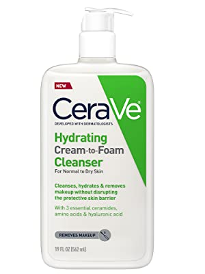 CeraVe Hydrating Cream-to-Foam Cleanser