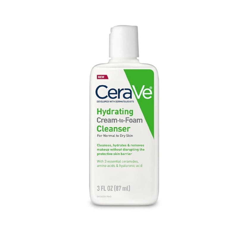 CeraVe Hydrating Cream-to-Foam Cleanser3 fl oz (87ml)