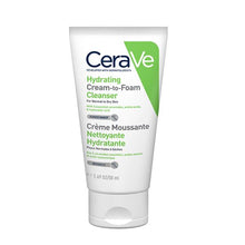 Load image into Gallery viewer, CeraVe Hydrating Cream-to-Foam Cleanser