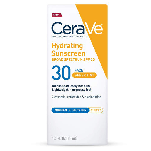 CeraVe Hydrating Sunscreen SPF 30 Face Sheer Tint