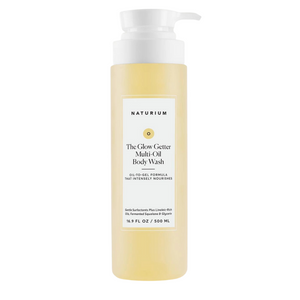 NATURIUM THE GLOW GETTER MULTI-OIL HYDRATING BODY WASH