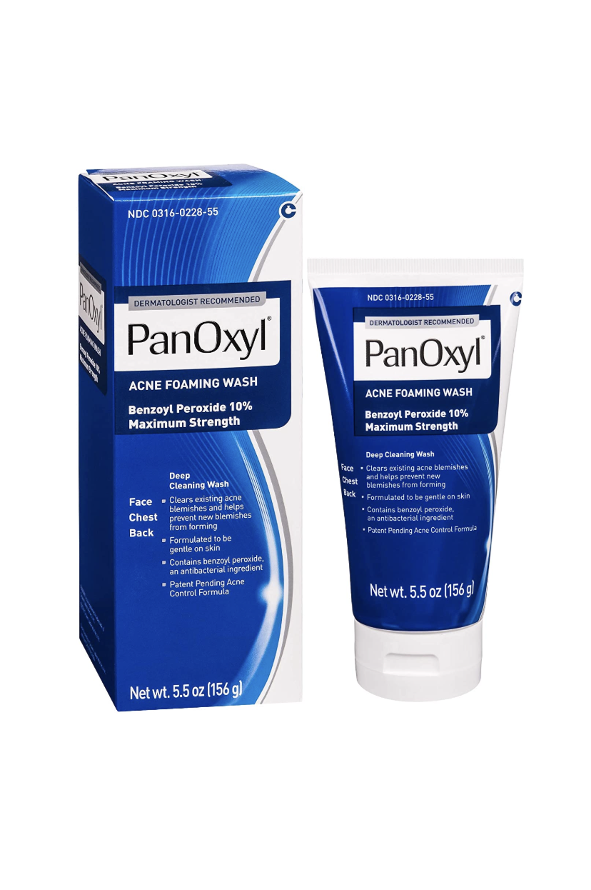 PanOxyl Acne Foaming Wash Benzoyl Peroxide 10% Maximum Strength (EXP 08/25)