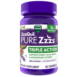 Vicks ZzzQuil PURE Zzzs, Triple Action Gummy