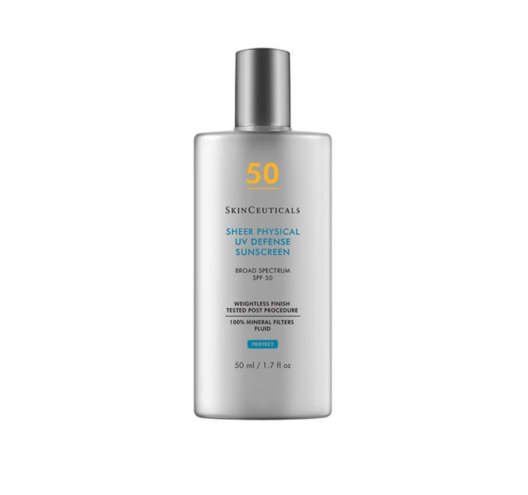 SkinCeuticals Sheer Physical UV Defense Mineral Sunscreen SPF 50 - 50 ml