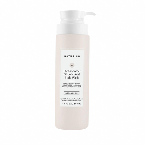 (PREORDER) NATURIUM THE SMOOTHER GLYCOLIC ACID EXFOLIATING BODY WASH